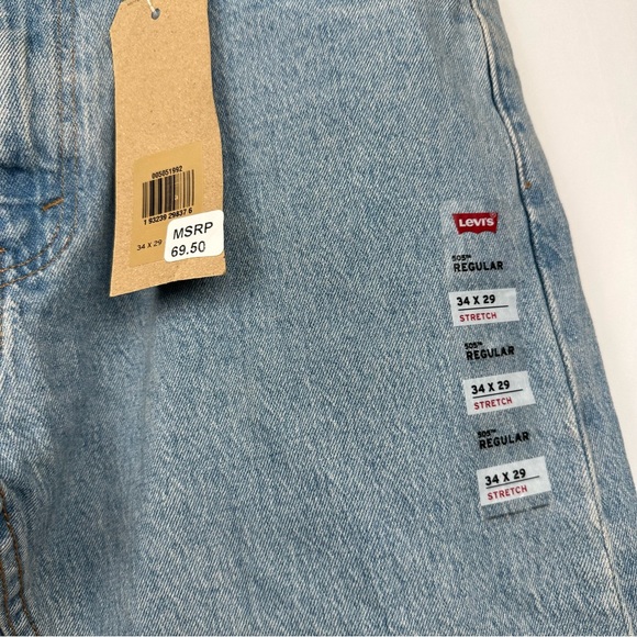 Levi's Jeans Levis 55 Mens Jeans Regular Fit Stretch Straight Leg